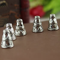 Zink Alloy Bead Cap, antik silver pläterad, nickel, bly och kadmium gratis, 12mm, Hål:Ca 2mm, 1000PC/Lot, Säljs av Lot