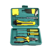 Plastic Home herstellen Tool Set, met Roestvrij staal, Rechthoek, 440x425x305mm, 10sets/Lot, Verkocht door Lot