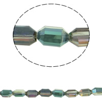 Efterligning CRYSTALLIZED™ Crystal Beads, Krystal, Double Cone, farverig forgyldt, forskellig størrelse for valg & facetteret & efterligning CRYSTALLIZED™ krystaller, Krysolit AB, Hole:Ca. 1mm, Solgt Per Ca. 15.5 inch Strand