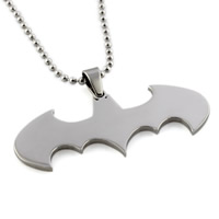 Titanium Steel Pendants Bat original color Approx 2-5mm Sold By Bag