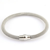 Titanium Steel Mesh Bracelet original color 6mm Sold Per Approx 8 Inch Strand