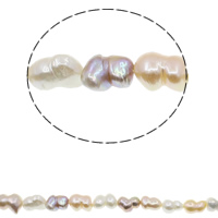 Keishi Kulturan Slatkovodni Pearl perle, prirodan, miješana boja, 12-15mm, Rupa:Približno 0.8mm, Prodano Per Približno 15.7 inčni Strand