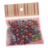 Perline in acrilico a colore solido, misto, 8x8mm, 100x170mm, Foro:Appross. 1mm, Appross. 120PC/borsa, Venduto da borsa