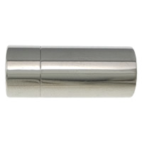 Stainless Steel Magnetic Clasp Column original color Approx 6mm Sold By Lot