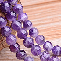 Natuurlijke Amethyst kralen, Amethist, Ronde, Februari Birthstone & verschillende grootte voor keus, Verkocht door Lot