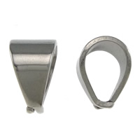 Stainless Steel Snap na kauci, Nerez, Původní barva, 7x11.50x1mm, Otvor:Cca 6.5x9mm, 1000PC/Lot, Prodáno By Lot