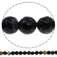 Coirníní Dubh Agate Nádúrtha, Agate Black, Babhta, méid éagsúla do rogha & ilghnéitheach, Poll:Thart 1mm, Fad Thart 15 Inse, Díolta De réir Lot