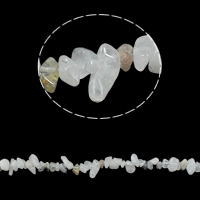 Gemstone čipy, Gemstone Chips, Pomfrity, 5-8mm, Otvor:Cca 0.8mm, Cca 260PC/Strand, Prodáno za Cca 34.6 inch Strand