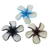 Polymer Clay Beads Flower handmade mixed colors Approx 1-1.5mm Sold By Bag