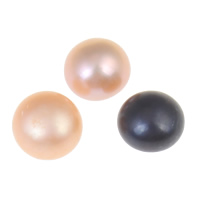 Hälften Borrade odlad sötvattenspärla pärlor, Freshwater Pearl, Dome, Halvborrade, fler färger för val, Grade AA, 5-5.5mm, Hål:Ca 0.8mm, 80Pairs/Bag, Säljs av Bag