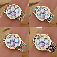 Zinc Alloy with Wool & Glass plated adjustable & for woman nickel lead & cadmium free 40mm 20mm Length Approx 8 Inch Sold By PC