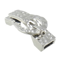 Zinc Alloy Magnetic Clasp platinum color plated hammered nickel lead & cadmium free Approx Sold By Lot