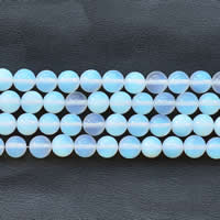 Sea opal perler, Runde, forskellig størrelse for valg, Længde Ca. 15 inch, Solgt af Lot