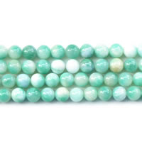 farvet Jade Bead, Runde, forskellig størrelse for valg, Solgt Per Ca. 15 inch Strand