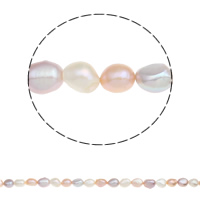 Barokna Kulturan Slatkovodni Pearl perle, prirodan, miješana boja, 8-9mm, Rupa:Približno 0.8mm, Prodano Per Približno 14.7 inčni Strand