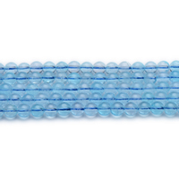 Topaze Bead, Runde, naturlig, Grade AAAAA, 6mm, Hole:Ca. 0.7mm, 65pc'er/Strand, Solgt Per Ca. 15 inch Strand