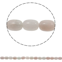 Természetes rózsakvarc gyöngy, Rose Quartz, Oszlop, 10x15mm, Lyuk:Kb 1mm, Kb 28PC-k/Strand, Naponta eladott Kb 15.7 inch Strand