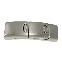 Stainless Steel Magnetic Clasp Rectangle original color Approx Sold By Lot