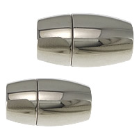 Stainless Steel Magnetic Clasp Oval original color Sold By Lot