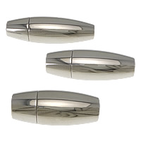 Stainless Steel Magnetic Clasp Oval original color Sold By Lot