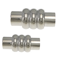 Stainless Steel Magnetic Clasp Column original color Sold By Lot