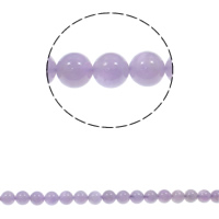 Natuurlijke Amethyst kralen, Amethist, Ronde, Februari Birthstone & verschillende grootte voor keus, Gat:Ca 1.5mm, Per verkocht Ca 15.3 inch Strand