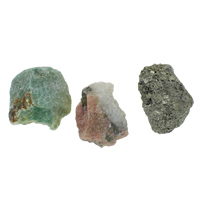 Druzy Koraliki, Kwarc naturalny, Naturalne, styl druzy & mieszane & bez otworu, 12-34mm, 130x100x15mm, 12komputery/Box, sprzedane przez Box