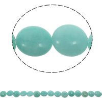 Aquamarine grânulos, miçangas, Roda plana, naturais, De março Birthstone, 16x6mm, Buraco:Aprox 1.5mm, Aprox 25PCs/Strand, vendido para Aprox 15.7 inchaltura Strand