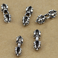 Colgante Budista, Tailandia, Vajra, La joyería budista, 15.5x5.5mm, agujero:aproximado 1-3mm, 25PCs/Grupo, Vendido por Grupo