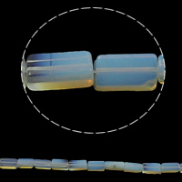 Sea Opal Gyöngyök, Téglalap, 6x12x4mm, Lyuk:Kb 1.5mm, Kb 33PC-k/Strand, Naponta eladott Kb 15.7 inch Strand