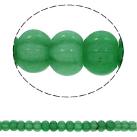 Jade Malaysia Bead, Rondelle, naturlig, bølgepap, 15x10mm, Hole:Ca. 1.5mm, Ca. 40pc'er/Strand, Solgt Per Ca. 15.7 inch Strand