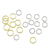 925 argento sterlina jumpring aperto, placcato, nessuno, 6x0.7-0.9mm, Venduto da PC