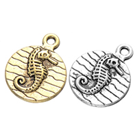 Zinc Alloy Flat Round Pendants plated nickel lead & cadmium free Approx 2mm Sold By Lot