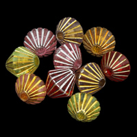 Mixed Acrylic Beads transparent Approx 1mm Approx Sold By Bag