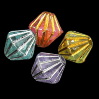 Mixed Acrylic Beads transparent Approx 1mm Approx Sold By Bag