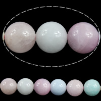 morganite goutte, Rond, naturel, normes différentes pour le choix, multicolore, Trou:Environ 1mm, Vendu par Environ 15 pouce brin