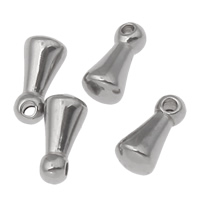 Nerezové Extender řetěz Drop, Nerez, Původní barva, 3x6mm, Otvor:Cca 0.5mm, 300PC/Bag, Prodáno By Bag