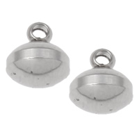 Nerezové Extender řetěz Drop, Nerez, Původní barva, 6x7mm, Otvor:Cca 1mm, 100PC/Bag, Prodáno By Bag