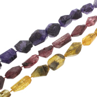 Crackle Quartz Beads Nuggets natural - Approx 1mm Length Approx 15-15.7 Inch Approx Sold By Bag