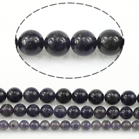 Iolite grânulos, miçangas, Roda, naturais, tamanho diferente para a escolha, Buraco:Aprox 1mm, vendido para Aprox 16 inchaltura Strand