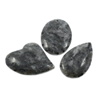 Jasper mexicana pingente, naturais, 31x50x7mm-43x47x7mm, Buraco:Aprox 2mm, 5PCs/Bag, vendido por Bag