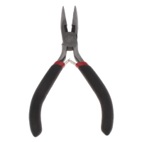 Nakit Plier, Ferronickel, s Plastika, plumbum crna boja pozlaćen, nikal, olovo i kadmij besplatno, 66x125x10mm, Prodano By PC