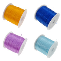 Elastisch draad, Elastische draad, Korea, meer kleuren voor de keuze, 1mm, Ca 70m/PC, Verkocht door PC