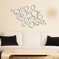 Wall Stickers, polystyren, lim, 600x450mm, Solgt af PC