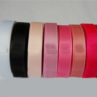 Ribín Grosgrain, Grosgrain Ribbon, dathanna níos mó le haghaidh rogha, 10mm, 100clóis/PC, Díolta De réir PC