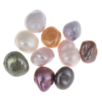 Perline perle d'acqua dolce naturale, perla d'acquadolce coltivata naturalmente, Keishi, colori misti, 6-8mm, Foro:Appross. 0.8mm, 10PC/borsa, Venduto da borsa