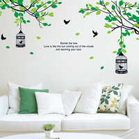 Wall Stickers, PVC-plast, vidhäftande & med bokstaven mönster, 1550x700mm, 10Satser/Lot, Säljs av Lot