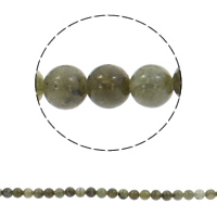 Natural Labradorite Beads Round Approx 1mm Sold Per Approx 15.5 Inch Strand