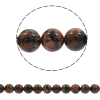 Grânulos de Goldstone, Areia dourada, Roda, sintéticos, tamanho diferente para a escolha, Buraco:Aprox 1mm, vendido para Aprox 14.5 inchaltura Strand