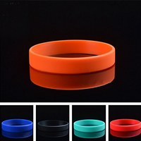 Bracelets en silicone, plus de couleurs à choisir, protéger l'environnement, sans nickel, plomb et cadmium, 12mm, Longueur Environ 7 pouce, 10Strandstoron/lot, Vendu par lot